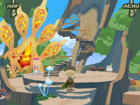 Pantallazo de Final Fantasy: The 4 Heroes of Light para Nintendo DS