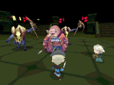 Pantallazo de Final Fantasy: The 4 Heroes of Light para Nintendo DS