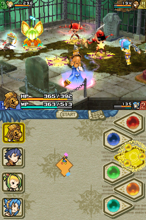Pantallazo de Final Fantasy Crystal Chronicles: Echoes of Time para Nintendo DS