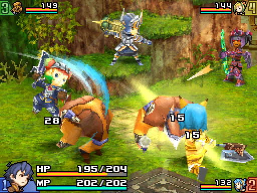 Pantallazo de Final Fantasy Crystal Chronicles: Echoes of Time para Nintendo DS