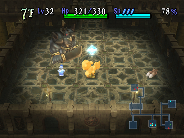 Pantallazo de Final Fantasy Fables: Chocobos Dungeon para Wii
