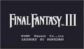 Pantallazo nº 95615 de Final Fantasy III (250 x 217)