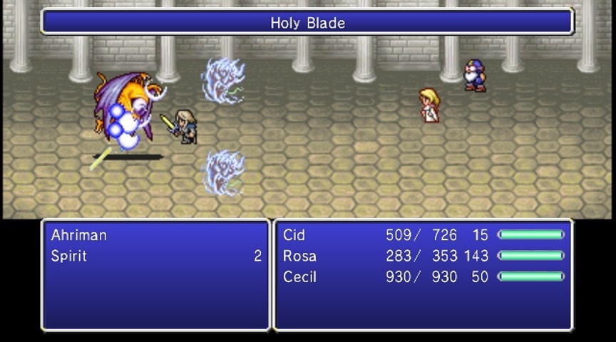 Pantallazo de Final Fantasy IV: The After Years (Wii Ware) para Wii