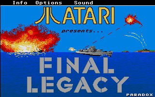 Pantallazo de Final Legacy para Atari ST