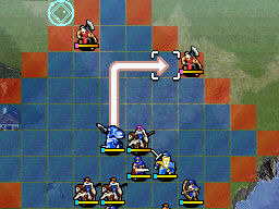 Pantallazo de Fire Emblem: Monshou No Nazo para Nintendo DS