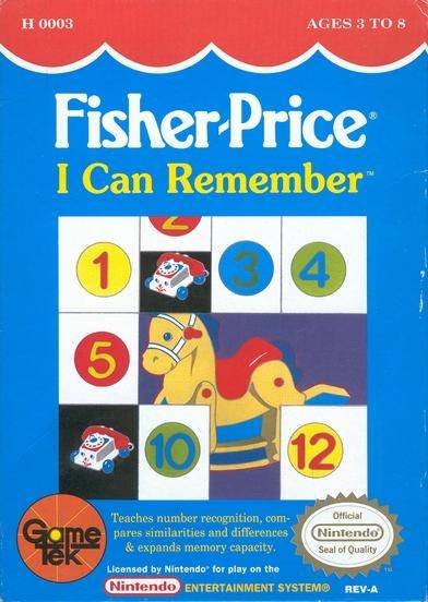 Caratula de Fisher-Price: I Can Remember para Nintendo (NES)