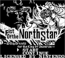 Pantallazo de Fist of the North Star para Game Boy