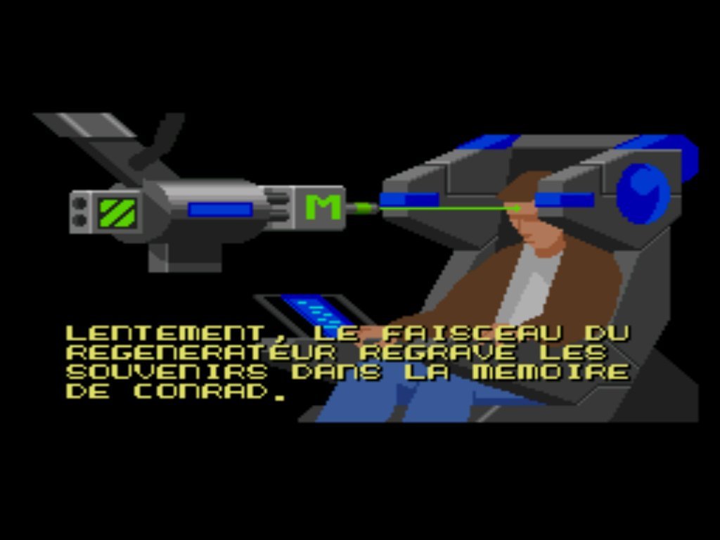 Pantallazo de Flashback: The Quest for Identity para Sega CD