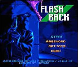Pantallazo de Flashback: The Quest for Identity para Super Nintendo