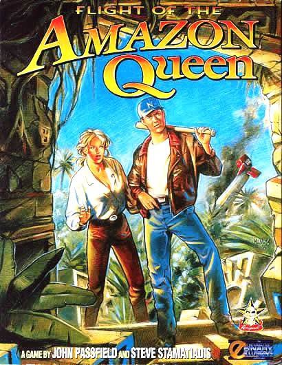 Caratula de Flight of the Amazon Queen para PC