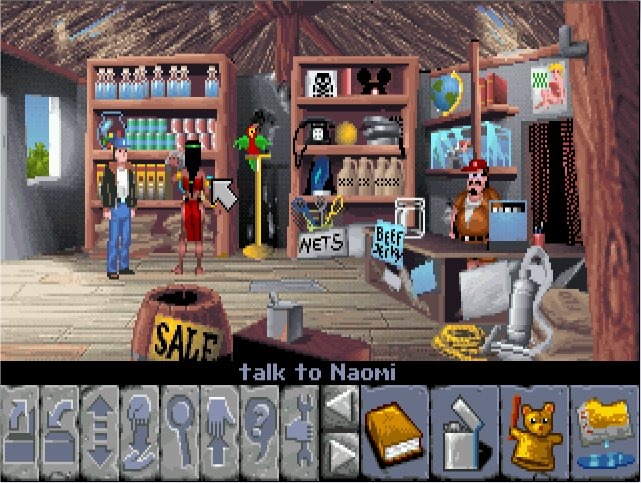 Pantallazo de Flight of the Amazon Queen para PC