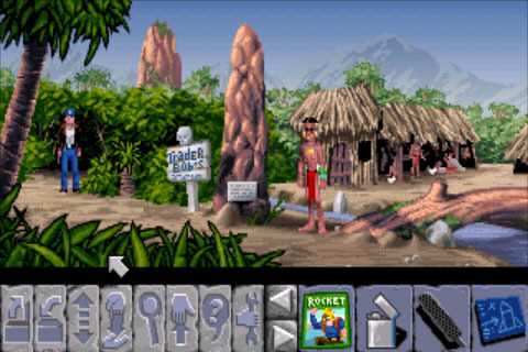 Pantallazo de Flight of the Amazon Queen para PC