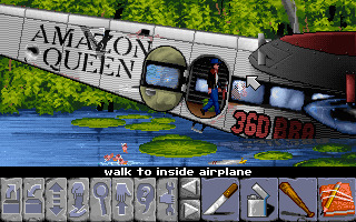 Pantallazo de Flight of the Amazon Queen para PC