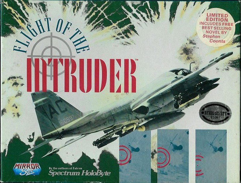 Caratula de Flight of the Intruder para Atari ST