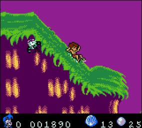 Pantallazo de Flipper & Lopaka para Game Boy Color