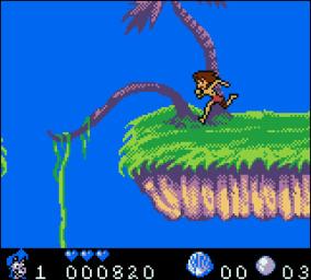 Pantallazo de Flipper & Lopaka para Game Boy Color