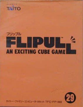 Caratula de Flipull: An Exciting Cube Game para Nintendo (NES)