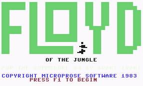 Pantallazo de Floyd of the Jungle para Commodore 64