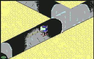 Pantallazo de Floyd the Droid para Commodore 64