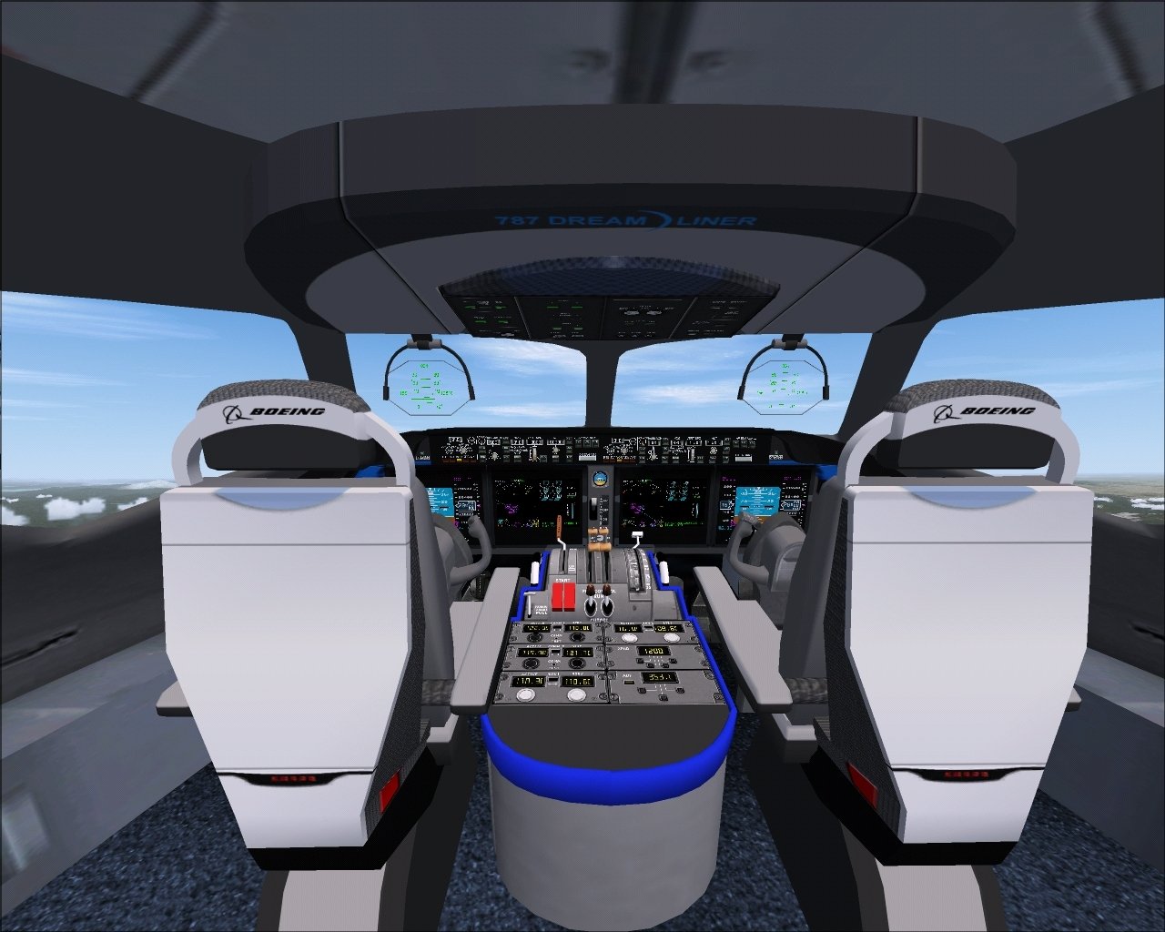 Pantallazo de Fly the Boeing Dreamliner para PC