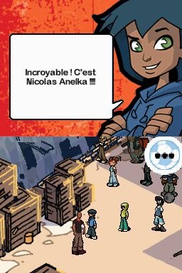 Pantallazo de Foot 2 Rue: Nicolas Anelka para Nintendo DS