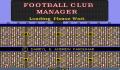 Football Club Manager