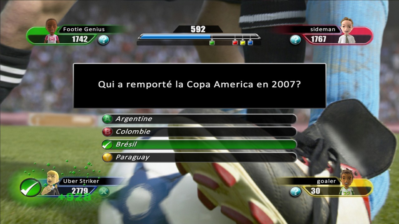 Pantallazo de Football Genius: The Ultimate Quiz (Xbox Live Arcade) para Xbox 360