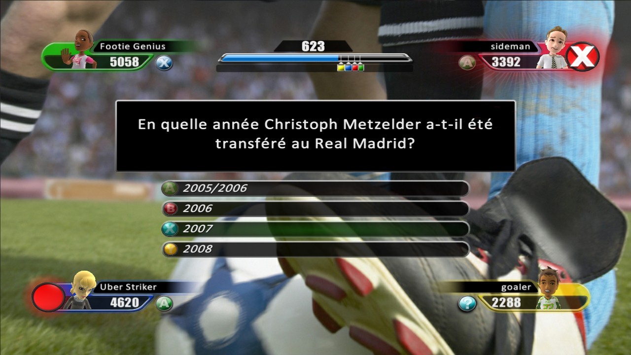 Pantallazo de Football Genius: The Ultimate Quiz (Xbox Live Arcade) para Xbox 360