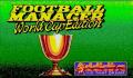 Pantallazo nº 10833 de Football Manager World Cup Edition 1990 (319 x 200)