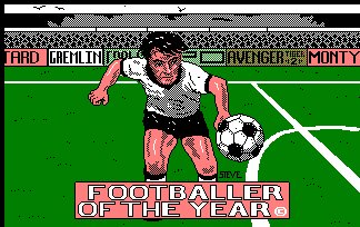 Pantallazo de Footballer Of The Year para Amstrad CPC