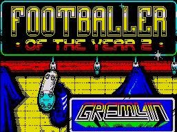 Pantallazo de Footballer of the Year 2 para Spectrum