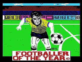 Pantallazo de Footballer of the Year para MSX