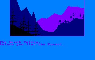 Pantallazo de Forest At World's End, The para Amstrad CPC