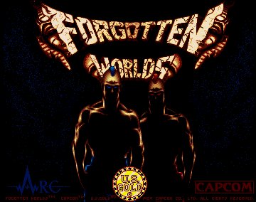 Pantallazo de Forgotten Worlds para Amiga