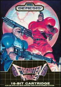 Caratula de Forgotten Worlds para Sega Megadrive
