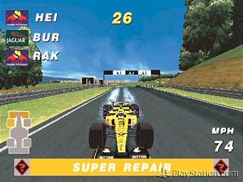 Pantallazo de Formula One Arcade para PlayStation
