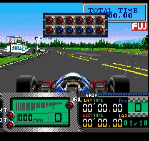 Pantallazo de Formula One World Championship: Beyond the Limit para Sega CD