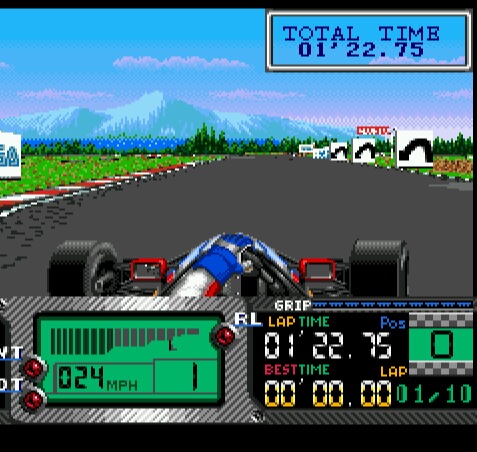 Pantallazo de Formula One World Championship: Beyond the Limit para Sega CD