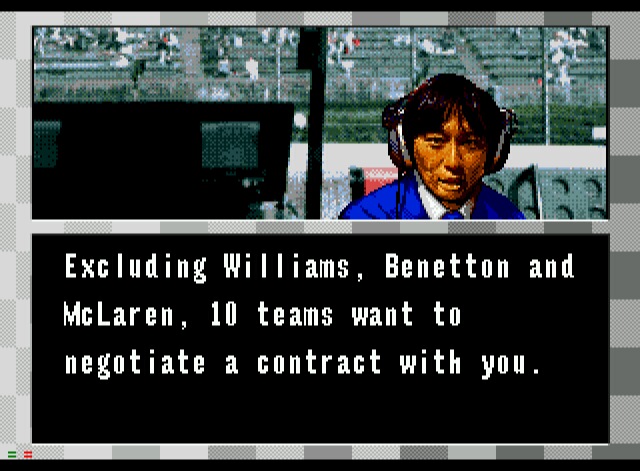 Pantallazo de Formula One World Championship: Beyond the Limit para Sega CD
