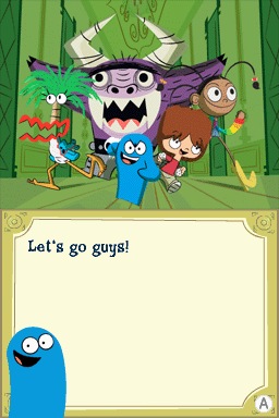 Pantallazo de Foster's Home for Imaginary Friends: Imagination Invaders para Nintendo DS