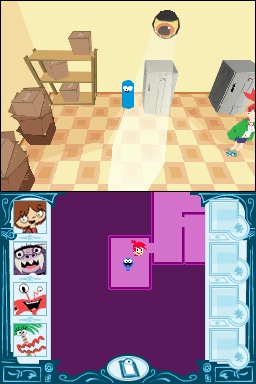 Pantallazo de Foster's Home for Imaginary Friends: Imagination Invaders para Nintendo DS
