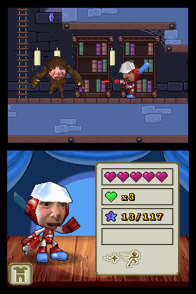 Pantallazo de Foto Face: The Face Stealer Strikes para Nintendo DS