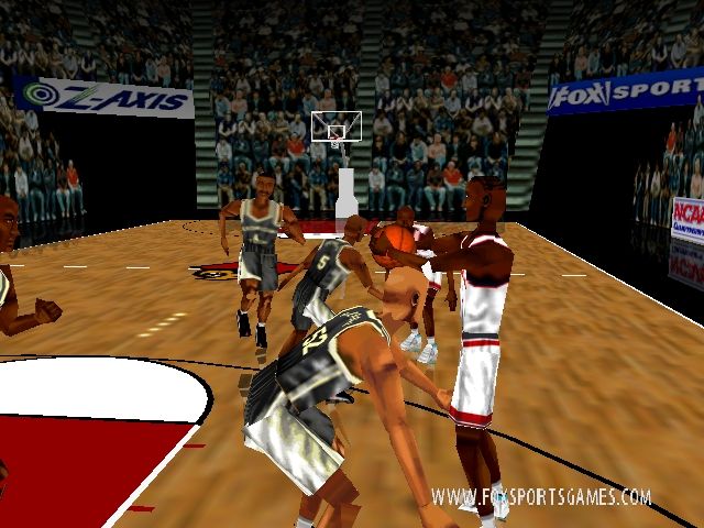 Pantallazo de Fox Sports College Hoops '99 para Nintendo 64