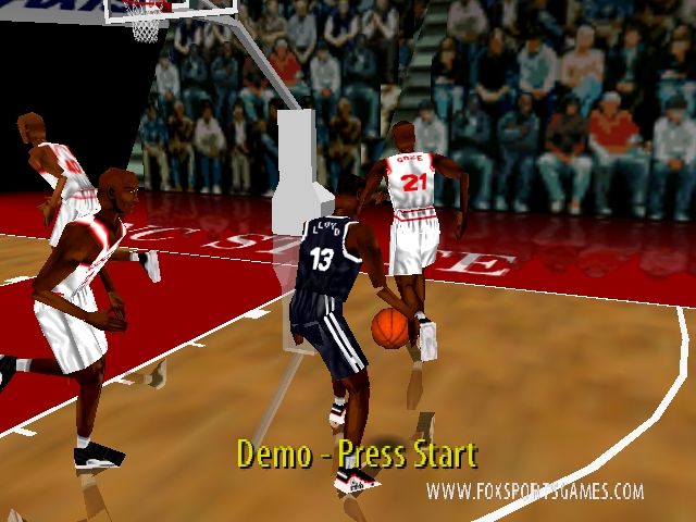 Pantallazo de Fox Sports College Hoops '99 para Nintendo 64