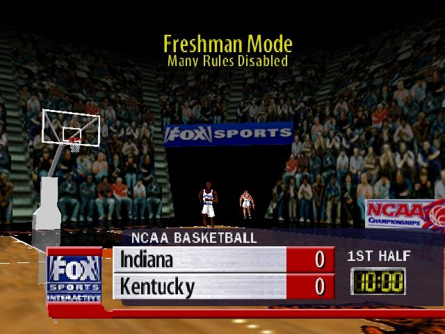 Pantallazo de Fox Sports College Hoops '99 para Nintendo 64