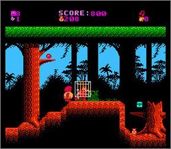 Pantallazo de Fox's Peter Pan and the Pirates: The Revenge of Captain Hook para Nintendo (NES)