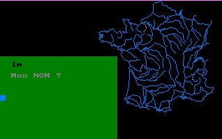 Pantallazo de France Et Ses Cours D'eau, La para Amstrad CPC