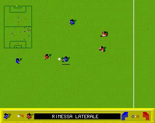 Pantallazo de Franco Baresi World Cup Kick Off para Amiga
