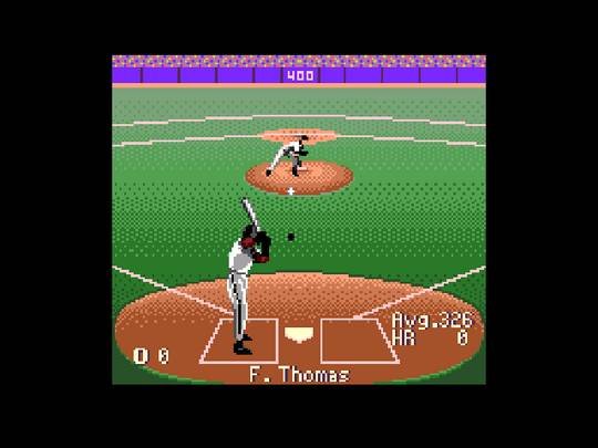 Pantallazo de Frank Thomas Big Hurt Baseball para Gamegear