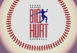 Pantallazo de Frank Thomas Big Hurt Baseball para Sega Megadrive